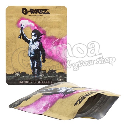 G-Rollz Banksy ziplock bag (85 mm x 65 mm) 3
